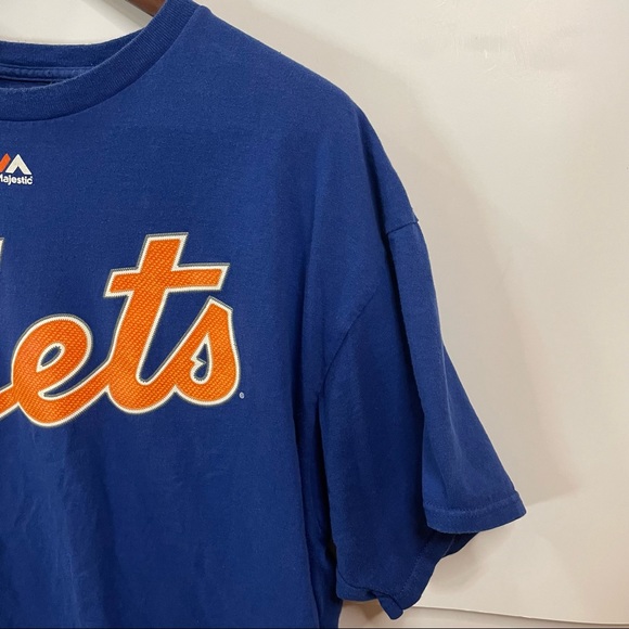 Majestic Tee Shirt Noah Syndergaard Thor #34 New York Mets Size XL - Picture 3 of 10